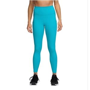 Nike One High-Waisted 7/8 Leggings with Pockets In Dusty Cactus NWT